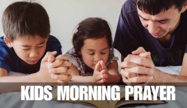 Kids Morning Prayer