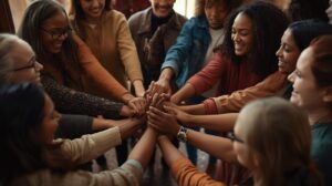 Prayer together With Friends 