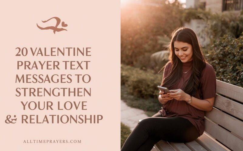 20 Valentine Prayer Text Messages to Strengthen Your Love and Relationship