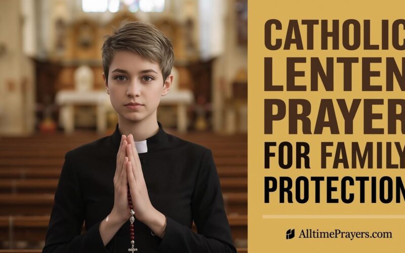 Catholic Lenten Prayer for Family Protection
