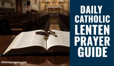 Daily Catholic Lenten Prayer Guide 2026