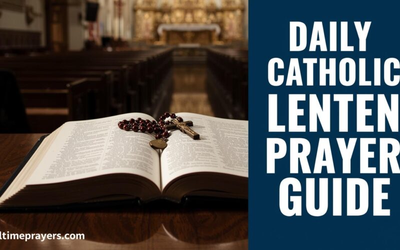 Daily Catholic Lenten Prayer Guide 2026