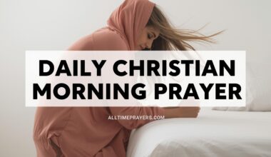 Daily Christian Morning Prayer