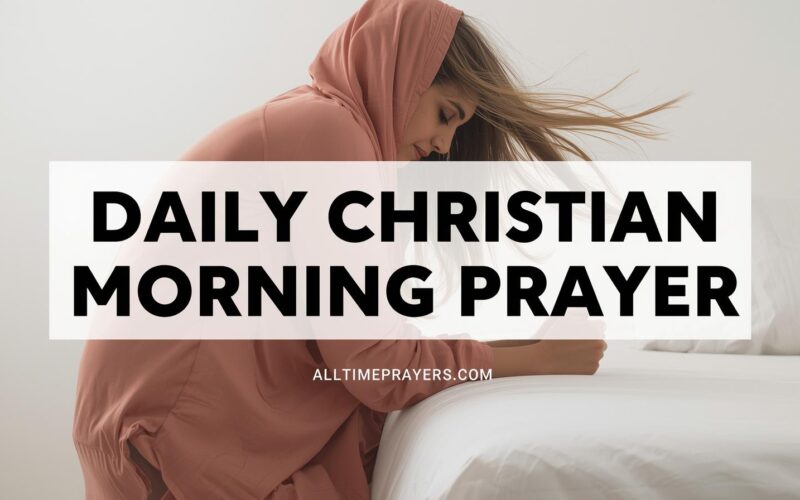 Daily Christian Morning Prayer