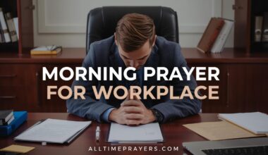 Morning Prayer for Workplace