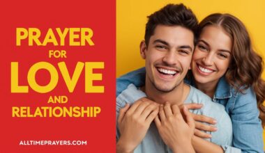 Prayer For Love And Relationship