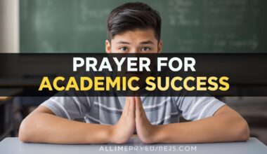 Prayer for Academic Success
