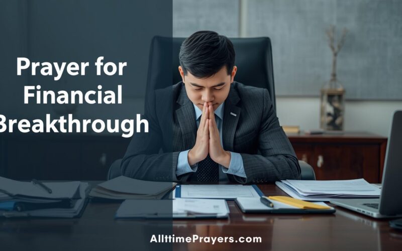 Prayer for Financial Breakthrough