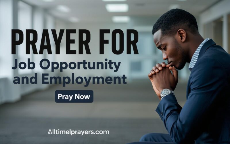 Prayer for Job Opportunity and Employment
