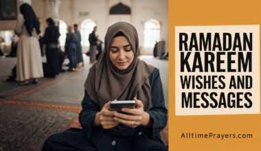 Ramadan Kareem Wishes and Messages: Heartfelt Prayers, Real-Life Inspiration, and Meaningful Words for Loved Ones Ramadan is not simply a month on the Islamic calendar. It is a sacred season of reflection, repentance, renewal, and reconnection. For thirty days, Muslims across the world fast from dawn to sunset, discipline their desires, increase acts of worship, and seek closeness to Allah. Homes become places of spiritual focus, mosques fill with worshippers, and hearts soften in ways that are often difficult to describe. In this sacred atmosphere, words carry unusual weight. A simple message such as “Ramadan Kareem” can become a source of encouragement, healing, and hope. When spoken sincerely, it reminds someone that they are remembered in prayer. It reassures a struggling friend that they are not alone. It rebuilds bridges between family members who may have grown distant. During Ramadan, even a short message can have lasting spiritual impact. This Ramadan heartfelt excerpt explores Ramadan Kareem wishes and messages in depth. You will find detailed prayers, real-life situations, personalization tips, testimonies. Understanding the Meaning of Ramadan Kareem Before crafting meaningful Ramadan Kareem wishes and messages, it is important to understand the phrase itself. “Ramadan Kareem” translates to “Generous Ramadan.” It acknowledges the abundant mercy, forgiveness, and blessings that characterize this holy month. When you say Ramadan Kareem to someone, you are not merely greeting them. You are praying that the generosity of this month reaches them in every area of their life. For deeper context more references available here. Why Ramadan Kareem Wishes Matter in Real Life Many people underestimate the impact of words. Yet during Ramadan, emotions are heightened and hearts are more receptive. Real-Life Situation 1: A Strained Relationship A woman who had not spoken to her sister in over a year decided to send a simple message: “Ramadan Kareem. I pray this month brings healing to our hearts.” That short message reopened communication. Within weeks, the sisters reconciled. Ramadan became their season of forgiveness. Real-Life Situation 2: A Friend Facing Financial Stress A man struggling to pay bills received a Ramadan Kareem message that included a detailed prayer for financial ease and unexpected provision. He later shared that it was the first time someone acknowledged his silent burden. The message gave him hope to keep trying. Real-Life Situation 3: A Parent Living Abroad A father working overseas during Ramadan felt isolated. His children sent him daily Ramadan messages with personal duas. He described those messages as the emotional anchor that carried him through the month. These examples show that Ramadan Kareem wishes and messages are not superficial greetings. They are spiritual lifelines. Ramadan Kareem Wishes for Family 1. For Parents Ramadan Kareem, Mom and Dad. May Allah reward every sacrifice you have made for our family. May He accept your fasts, forgive your sins, and grant you health and long life. May your home continue to be filled with peace and barakah. Parents often carry unspoken worries. A detailed Ramadan message reassures them that their efforts are appreciated. 2. For Your Spouse Ramadan Kareem, my dear. As we fast together and pray side by side, may Allah strengthen our marriage with patience and understanding. May He bless our home with provision, protect our children, and keep love alive between us. Marriage can experience stress from work pressures or parenting challenges. Ramadan is a time for renewal. 3. For Children Ramadan Kareem, my beloved child. May Allah make fasting easy for you and plant strong faith in your heart. May this month teach you gratitude, discipline, and compassion for others. 4. For Siblings Ramadan Kareem. May Allah protect you, guide you, and grant you success in your career, relationships, and spiritual growth. May this month bring clarity to your goals and peace to your heart. Ramadan Kareem Wishes for Friends 5. For a Close Friend Ramadan Kareem, my friend. May Allah answer your hidden prayers and ease the burdens you carry quietly. May this month bring you emotional peace and financial stability. 6. For a Friend in Difficulty Ramadan Kareem. I know this year has been challenging. May Allah replace your hardship with relief, your tears with joy, and your anxiety with calmness. 7. For a Long-Distance Friend Ramadan Kareem. Though miles separate us, you are always in my prayers. May Allah protect you and reunite us in happiness. Ramadan Kareem Prayers Below are expanded, meaningful prayers readers can copy and personalize. Prayer for Forgiveness Ramadan Kareem. May Allah forgive your past mistakes, both known and unknown. May He cleanse your heart of regret and replace guilt with hope. May this month become your fresh start. Prayer for Financial Breakthrough Ramadan Kareem. May Allah expand your sustenance, bless your work, and open doors of provision from unexpected sources. May He remove debt and replace financial stress with stability. Similar Prayer Suggestions:  Ramadan-prayer-for-financial-breakthrough Prayer for Emotional Healing Ramadan Kareem. May Allah heal every unseen wound in your heart. May He calm your anxiety and restore your confidence. Similar Suggestion: Morning Prayer for Depression Prayer for Laylatul Qadr Ramadan Kareem. May you witness the Night of Power with sincerity. May Allah multiply your rewards and rewrite your destiny with mercy. How to Personalize Ramadan Kareem Messages Mention the person’s current situation. Refer to a shared memory. Include a specific dua. Keep sincerity above formality. Example: Instead of: “Ramadan Kareem. Best wishes.” Try: “Ramadan Kareem, Fatima. I know you’ve been working tirelessly this year. May Allah reward your effort, grant you promotion and peace of mind, and make this Ramadan the beginning of new opportunities.” Testimonies from Readers Many readers of alltimeprayers.com have shared powerful experiences: One reader reconciled with her father after sending a Ramadan forgiveness message. Another received unexpected job approval during Ramadan after consistent prayer and encouragement from friends. A family reported that daily Ramadan messages strengthened their unity and reduced conflicts. Ramadan Kareem Wishes and Messages Final Reflection Ramadan Kareem wishes and messages are more than cultural traditions. They are bridges between hearts. They restore relationships, strengthen faith, and provide comfort during difficult seasons. When you send a Ramadan message this year, do not rush it. Think about the person. Consider their struggles. Pray specifically for their needs. Speak from sincerity. Ramadan Kareem. May your words carry light, your prayers carry power, and your relationships grow stronger during this blessed month.