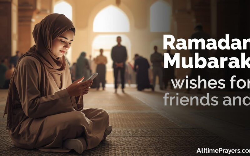 Ramadan Mubarak wishes for friends and family