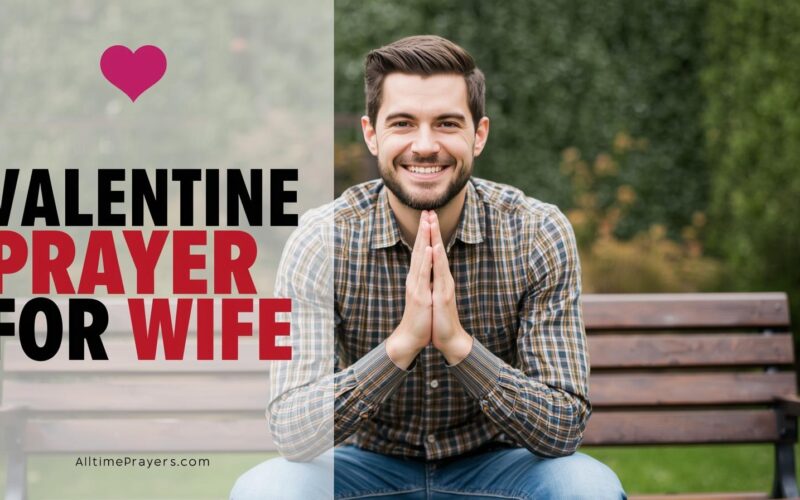 Valentine Prayer for Wife