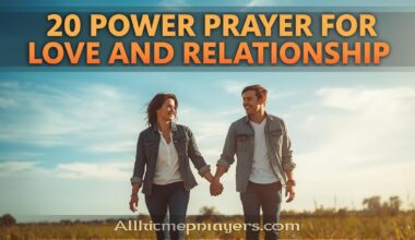 20 Power Prayer for Love and Relationship