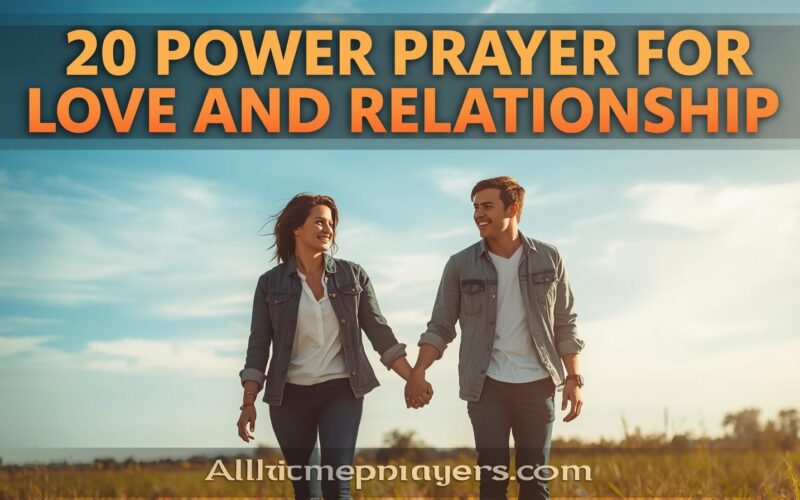 20 Power Prayer for Love and Relationship