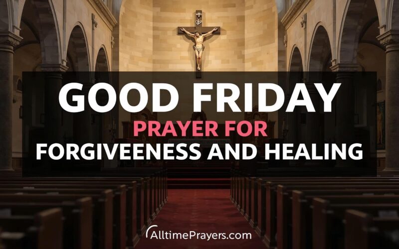 Good Friday Prayer for Forgiveness and Healing - A Deep, Heartfelt Guide to Restoration, Grace, and Renewal Good Friday Prayer for Forgiveness and Healing - Discover a powerful Good Friday prayer for forgiveness and healing to renew your heart, restore peace, and deepen your faith with meaningful words. Every year, believers pause to reflect on the depth of sacrifice and love revealed on Good Friday. It is a solemn yet powerful day that invites us into stillness, humility, and honest reflection. More than remembrance, it is an opportunity, a chance to release burdens, seek forgiveness, and embrace healing. In the quiet of this sacred day, many turn to a Good Friday prayer for forgiveness and healing as a way to reconnect with God and mend what feels broken within. Whether it is emotional pain, past mistakes, strained relationships, or spiritual distance, this prayer becomes a pathway toward restoration. For readers in high-demand regions such as the United States, the United Kingdom, Canada, and Australia, the need for meaningful, spiritually grounded content continues to grow. This makes a Good Friday prayer for forgiveness and healing not only deeply personal but also widely sought after. This Good Friday Prayer for Forgiveness and Healing offers a comprehensive and heartfelt exploration of prayer, reflection, and renewal. It includes deeply expanded prayers, meaningful messages, practical guidance, and emotional insights to help you experience true healing and forgiveness. You may also see: Daily Devotional Prayer Understanding the Meaning of Forgiveness and Healing on Good Friday To fully embrace a Good Friday prayer for forgiveness and healing, it is important to understand the spiritual depth behind the day. The Power of Forgiveness Forgiveness is not just about letting go of others’ wrongs; it is about freeing your own heart. On Good Friday, we are reminded that forgiveness is an act of grace—one that releases bitterness and restores peace. The Journey of Healing Healing is not always immediate. It is a process that unfolds with patience, faith, and surrender. Through prayer, wounds begin to soften, and hope begins to grow. The Connection Between Forgiveness and Healing True healing often begins with forgiveness. When we release resentment, we create space for peace, restoration, and emotional renewal. Why You Need a Good Friday Prayer for Forgiveness and Healing 1. To Release Emotional Burdens Carrying pain and regret can weigh heavily on the heart. Prayer allows you to release these burdens. 2. To Restore Inner Peace A sincere Good Friday prayer for forgiveness and healing brings calmness and clarity. 3. To Strengthen Faith Prayer deepens your connection with God and renews your trust in His plan. 4. To Rebuild Relationships Forgiveness opens the door to reconciliation and stronger bonds. How to Pray for Forgiveness and Healing Effectively Be Honest with Yourself Acknowledge your feelings and experiences without fear. Speak from the Heart Your words do not need to be perfect, just sincere. Be Willing to Forgive Healing begins when you choose to let go. Trust the Process Healing may take time, but prayer keeps you moving forward. Deep and Powerful Good Friday Prayer for Forgiveness and Healing 1. A Deep Prayer for Personal Forgiveness Heavenly Father, On this sacred day, I come before You with a humble and open heart. I acknowledge my shortcomings, my mistakes, and the moments where I have fallen short of Your will. Lord, I ask for Your forgiveness. Cleanse my heart and renew my spirit. Remove the weight of guilt and replace it with peace. Help me to learn from my past and to move forward with wisdom and grace. Teach me to walk in humility and to extend the same forgiveness to others that You have shown me. Let this Good Friday mark a new beginning in my life, a fresh start filled with hope and faith. Amen. 2. Good Friday Prayer for Emotional Healing Dear God, You see the pain that I carry, even when I cannot express it. You understand the wounds that words cannot describe. Today, I bring my brokenness before You. Heal the parts of me that feel lost, hurt, or overwhelmed. Replace my pain with peace and my sorrow with comfort. Help me to release the past and to embrace the future with hope. Let Your love restore my heart and renew my strength. Amen. 3. Good Friday Prayer for Forgiving Others Heavenly Father, Forgiveness is not always easy, but I know it is necessary. Today, I choose to let go of resentment and bitterness. Help me to forgive those who have hurt me, even when it feels difficult. Give me the strength to release anger and to embrace peace. Let forgiveness free my heart and bring healing to my soul. Amen. 4. Good Friday Prayer for Healing Relationships Lord, I lift up my relationships to You. Where there has been misunderstanding, bring clarity. Where there has been hurt, bring healing. Help us to communicate with love and understanding. Restore what has been broken and strengthen what remains. Let Your grace guide us toward reconciliation and unity. Amen. 5. Good Friday Prayer for Spiritual Renewal Dear God, Renew my spirit on this sacred day. Draw me closer to You and strengthen my faith. Help me to let go of distractions and to focus on what truly matters. Fill my heart with Your presence and guide me on the path of righteousness. Let this Good Friday be a turning point in my spiritual journey. Amen. Heartfelt Good Friday Messages for Forgiveness and Healing (Expanded) These Good Friday prayer for forgiveness and healing messages are perfect for cards, texts, or sharing with loved ones. 1. Message for Family On this sacred Good Friday, may our hearts be filled with forgiveness and our home with peace. Let us release past hurts and embrace love and understanding. May this day bring healing to every corner of our lives and strengthen the bond we share. Wishing you a peaceful and meaningful Good Friday. 2. Message for Friends Wishing you a blessed Good Friday. May this day remind us of the power of forgiveness and the beauty of healing. May your heart find peace, your spirit be renewed, and your faith grow stronger. 3. Message for Someone Going Through Pain On this Good Friday, I pray that you find comfort in knowing that healing is possible. May your burdens be lifted and your heart be filled with peace. You are not alone, may hope and strength guide you through this journey. 4. Inspirational Good Friday Message Good Friday teaches us that even in suffering, there is purpose. Let this day inspire you to let go of pain and embrace healing. May your heart be renewed and your spirit strengthened. 5. Short Card Message May this Good Friday bring forgiveness to your heart, healing to your soul, and peace to your life. Wishing you a blessed and meaningful day. Real-Life Impact: How Forgiveness and Healing Transform Lives Engaging in a Good Friday prayer for forgiveness and healing can: Reduce emotional stress Improve mental clarity Strengthen relationships Increase inner peace Restore hope and purpose Frequently Asked Questions (FAQs) 1. What is a Good Friday prayer for forgiveness and healing? It is a prayer focused on releasing guilt, seeking forgiveness, and finding emotional and spiritual healing. 2. Can I pray this prayer any time? Yes, although it is especially meaningful on Good Friday. 3. How long should the prayer be? It can be short or long. What matters is sincerity. 4. Can forgiveness really bring healing? Yes, forgiveness often leads to emotional and spiritual freedom. 5. Can I share these messages with others? Absolutely. Sharing spreads comfort and hope. Suggested Internal Linking Strategy Link to: Daily Devotional Prayer Good Friday Prayers and Messages Easter Sunday Messages Placement Suggestions: Introduction Within prayer sections Conclusion Suggested External Linking Strategy Link to: Bible study platforms Church resources Faith-based counseling services Placement Suggestions: When explaining forgiveness In spiritual growth sections Conclusion: A New Beginning Through Forgiveness and Healing A Good Friday prayer for forgiveness and healing is more than a moment of reflection—it is a doorway to transformation. It allows you to release the past, embrace the present, and step into the future with hope. On this sacred day, take time to pray, reflect, and reconnect. Let forgiveness free your heart and healing restore your soul. May this Good Friday bring peace, renewal, and a deeper sense of faith into your life. [Final Image Suggestion – Cross against a sunrise sky symbolizing hope and renewal]