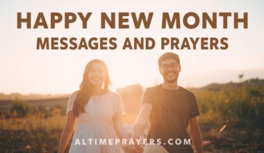 Happy New Month Messages and Prayers