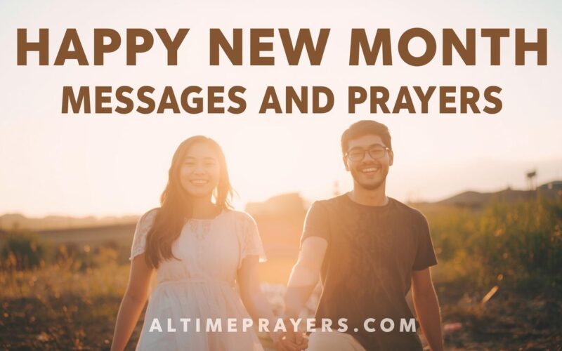 Happy New Month Messages and Prayers