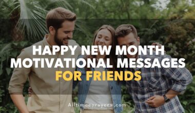 Happy New Month Motivational Messages for Friends