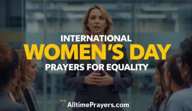 International Women's Day prayers for equality