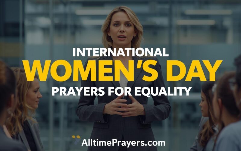 International Women's Day prayers for equality