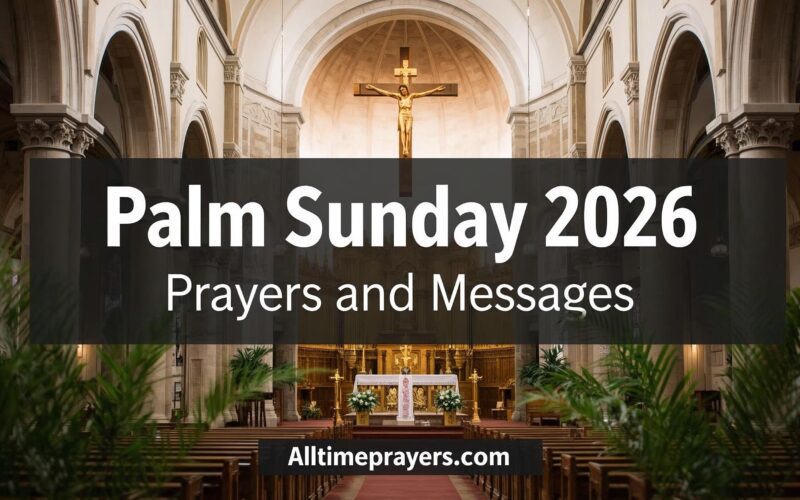 Palm Sunday 2026 prayers and messages