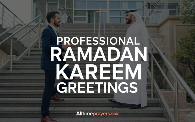 Professional Ramadan Kareem Greetings
