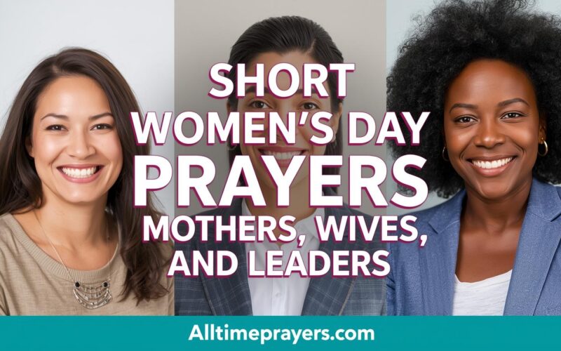 Short Women’s Day Prayers for Mothers, Wives, and Leaders