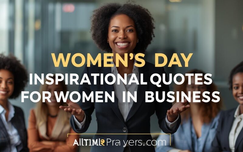 Women’s Day Inspirational Quotes for Women in Business