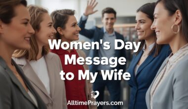 Women’s Day Message to My Wife