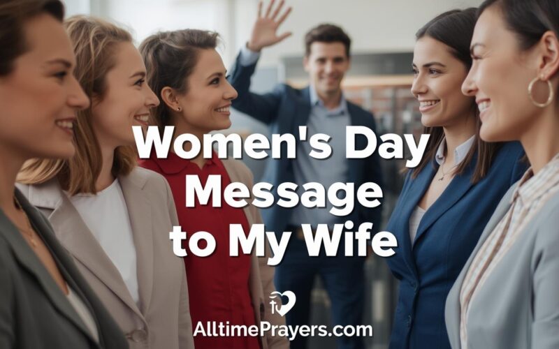 Women’s Day Message to My Wife