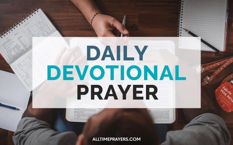 daily devotional prayer