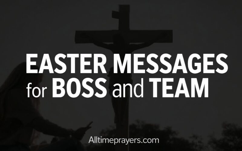Easter Messages for Boss and Team