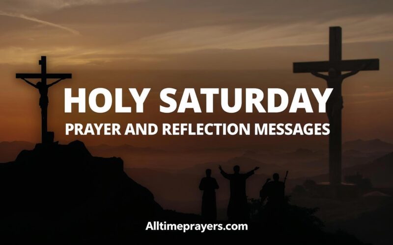 Holy Saturday Prayer and Reflection Messages: Deep Spiritual Guide for Hope, Waiting, and Renewal Holy Saturday prayer and reflection messages - Discover powerful Holy Saturday prayer and reflection messages to strengthen faith, embrace waiting, and find hope in life’s quiet seasons. There is a unique stillness that surrounds Holy Saturday, a silence that speaks louder than words. It is the day between loss and victory, grief and joy, darkness and resurrection. For many believers, this day reflects the most difficult seasons of life: moments when answers are delayed, prayers seem unheard, and hope feels distant. This is why Holy Saturday prayer and reflection messages are so important. They give voice to the quiet struggles of the heart. They remind us that waiting is not a sign of abandonment, but a space where transformation quietly unfolds. In fast-paced environments like the United States, Canada, the United Kingdom, and Australia, where results are often expected instantly, the message of Holy Saturday offers a powerful counterbalance. It teaches patience, trust, and the courage to remain faithful even when nothing seems to be happening. This comprehensive guide will walk you through deeply meaningful Holy Saturday prayer and reflection messages, expanded prayers, emotional reflections, and practical ways to apply them in your daily life. You may also see: Good Friday Reflection Messages The Meaning of Holy Saturday - A Day of Waiting and Trust Holy Saturday represents the space between what has happened and what is yet to come. It is a day of uncertainty, but also of hidden purpose. You may also see: Easter Sunday Prayer Messages The Silence After Loss After the crucifixion, there was silence. This silence mirrors moments in life when we feel empty or uncertain. Waiting Without Understanding The disciples did not yet know what was coming. This reminds us that we often do not see the full picture. Trusting Without Evidence Holy Saturday calls us to trust even when there is no visible sign of change. Why Holy Saturday Prayer and Reflection Messages Matter Today They Provide Comfort in Uncertainty These messages help us process emotions during difficult seasons. They Strengthen Spiritual Resilience They teach us how to remain strong in faith even when answers are delayed. They Encourage Deep Reflection They invite us to slow down and reconnect with our inner selves and our faith. They Build Emotional Awareness They help us understand and accept the process of waiting. How to Use Holy Saturday Prayer and Reflection Messages During personal quiet time As part of a devotional routine In group discussions or church settings Shared with loved ones going through difficult times Deeply Meaningful Holy Saturday Reflection Messages 1. Reflection on Silence Holy Saturday reminds us that silence is not empty. It is filled with unseen work. When life feels quiet and uncertain, it is often because something deeper is being prepared within us. 2. Reflection on Waiting Waiting is one of the most challenging experiences in life. Yet, it is also one of the most transformative. Holy Saturday teaches us that waiting is not wasted, it is purposeful. 3. Reflection on Faith Faith is tested not in moments of clarity, but in moments of uncertainty. When we continue to believe without seeing, our faith becomes stronger and more resilient. 4. Reflection on Hope Hope is not the absence of struggle; it is the presence of belief despite it. Holy Saturday reminds us that hope remains alive even in the darkest moments. 5. Reflection on Transformation Transformation does not always happen loudly. Often, it occurs quietly, beneath the surface, during seasons of stillness and waiting. Powerful Holy Saturday Prayers (Expanded and Emotionally Deep) Prayer 1: Prayer for Patience in Waiting Heavenly Father, On this sacred day of Holy Saturday, we come before You with hearts that are learning to wait. Waiting is not easy for us. We long for answers, for clarity, for movement in our lives. Yet today reminds us that even in stillness, You are present. Teach us patience, not just the ability to wait, but the strength to wait with faith and trust. Help us to surrender our timelines and embrace Yours. When we feel discouraged, remind us that this season of waiting is not empty. It is filled with purpose, growth, and preparation. Strengthen our hearts so that we may remain hopeful and steadfast, trusting that what is ahead is greater than what we can see now. Amen. You may also see: Morning Prayer for Strength Prayer 2: Prayer for Hope in Uncertain Times Dear Lord, In moments when life feels uncertain and unclear, we turn to You for hope. Fill our hearts with a hope that does not depend on circumstances but is rooted in Your promises. Help us to believe that even when we cannot see the way forward, You are guiding us. Let hope rise within us, giving us the courage to continue. Amen. Prayer 3: Prayer for Trust in God’s Plan Heavenly Father, Teach us to trust in Your plan, even when we do not understand it. Help us to release control and to rest in the knowledge that You are working all things for our good. Let this Holy Saturday remind us that what seems like an ending is often the beginning of something new. Amen. Prayer 4: Prayer for Inner Peace Dear God, Calm every anxious thought within us. Replace our worries with peace and our fears with confidence. Help us to find rest in Your presence and to trust that everything is unfolding according to Your will. Amen. Prayer 5: Prayer for Strength During Silence Lord, When life feels silent and still, give us strength to endure. Help us to remain faithful even when we do not see results. Let this season strengthen our character and deepen our faith. Amen. Additional Holy Saturday Prayer and Reflection Messages Reflection Message on Letting Go Sometimes, waiting requires letting go of control. Holy Saturday invites us to release our fears and trust that everything is being handled. Reflection Message on Spiritual Growth Growth often happens in hidden places. Just because you cannot see progress does not mean it is not happening. Reflection Message on Divine Timing God’s timing is always perfect, even when it does not align with our expectations. Reflection Message on Emotional Healing Waiting allows us to heal. It gives us time to process, reflect, and grow stronger. Real-Life Application: Living Through Your Own Holy Saturday Every person experiences moments that feel like Holy Saturday: Waiting for a breakthrough Hoping for healing Trusting through uncertainty These moments are not setbacks, they are preparation for what is to come. Frequently Asked Questions (FAQs) 1. What is the purpose of Holy Saturday? It represents waiting, reflection, and trust before renewal. 2. Why is waiting important spiritually? It strengthens faith and builds patience. 3. How can I stay hopeful during difficult times? Through prayer, reflection, and focusing on God’s promises. 4. Can these messages be used daily? Yes, they are valuable for ongoing spiritual growth. 5. What makes Holy Saturday unique? Its silence and stillness highlight the importance of trust. Conclusion: Embracing the Power of Waiting Holy Saturday prayer and reflection messages remind us that silence is not the end, it is a sacred pause before transformation. In these quiet moments, faith is strengthened, hope is renewed, and trust is deepened. Waiting is not wasted, it is where growth happens. As you reflect on Holy Saturday, remember that even when nothing seems to be happening, everything is being prepared. Hold on to hope. Trust the process. And believe that what is coming is greater than what has been. Ref: Bible study platforms