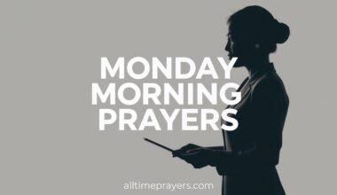 Monday Morning Prayers