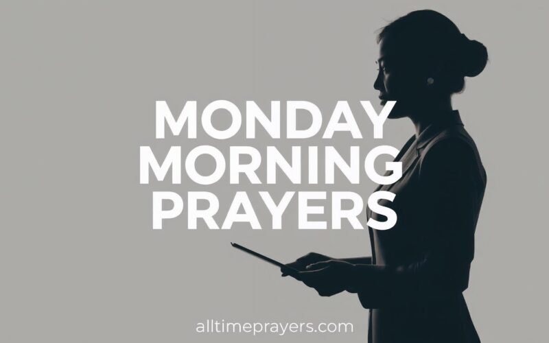 Monday Morning Prayers
