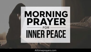 Morning Prayer For Inner Peace