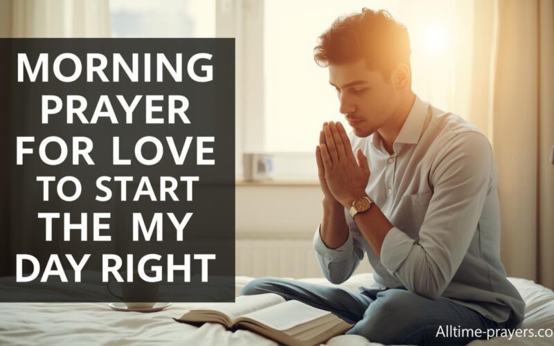 Morning Prayer For My Love To Start The Day Right