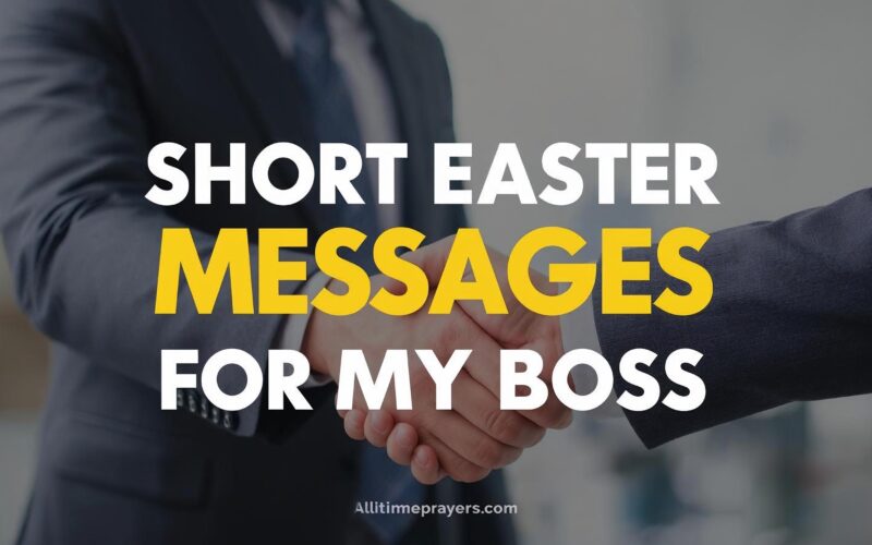Short Easter Messages for My Boss