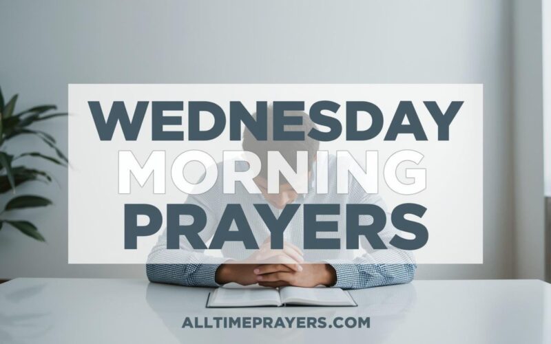 Wednesday Morning Prayers