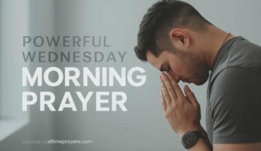 Powerful Wednesday Morning Prayer