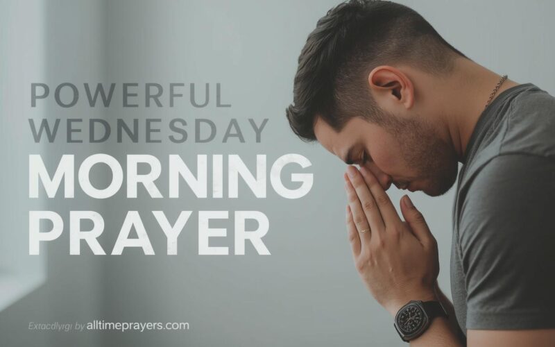 Powerful Wednesday Morning Prayer