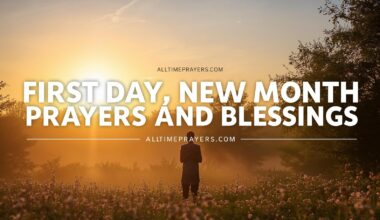 ​First Day New Month Prayers And Blessings