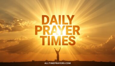 Daily Prayer Times