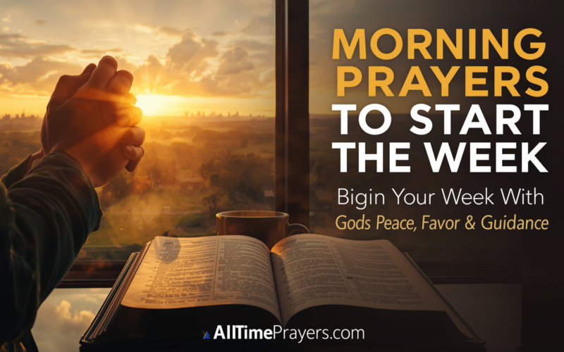 ​Morning Prayers To Start The Week